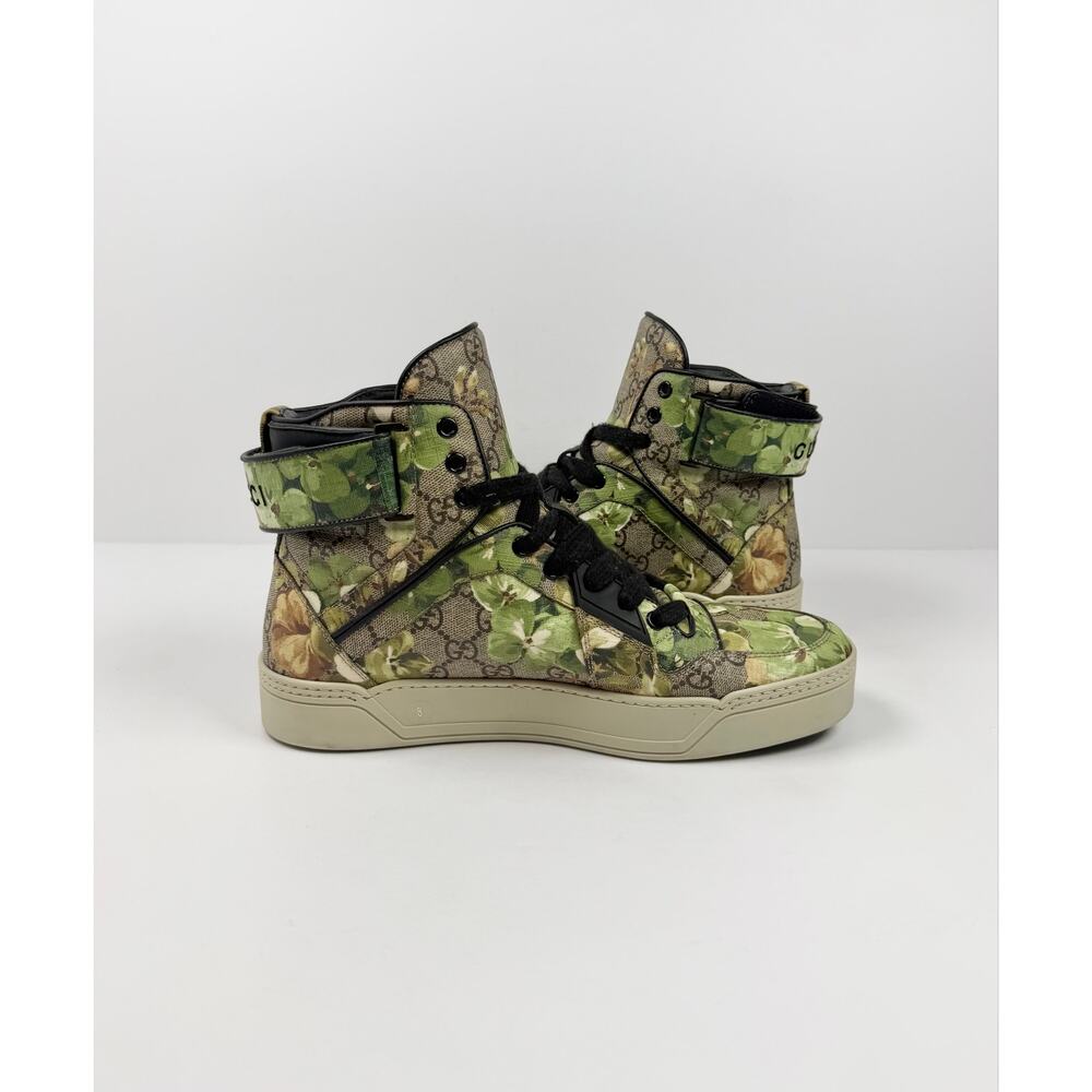 Size 8.5US - Gucci High Top Monogram Blooms - Picture 5 of 8